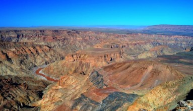 Pilt Fish river Canyon south Namibia