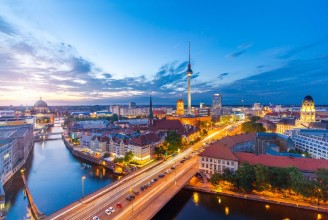 Bild vun Panorama vu Berlin