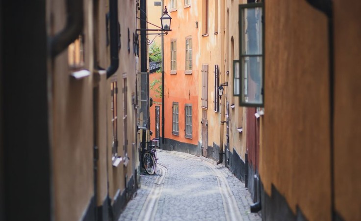 Picture of Beautiful view of Stockholm capital Gamla Stan old town Sweden