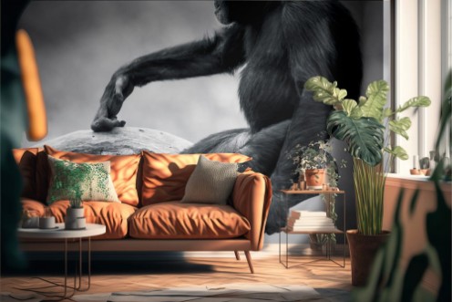 Afbeeldingen van Chimpanzee VI