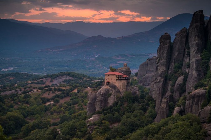 Picture of Monastery of St Nicholas Anapausas Meteora Greece
