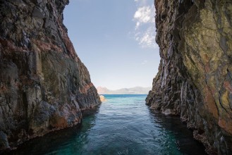 Picture of Rocky passage in the Gulf of Porto
