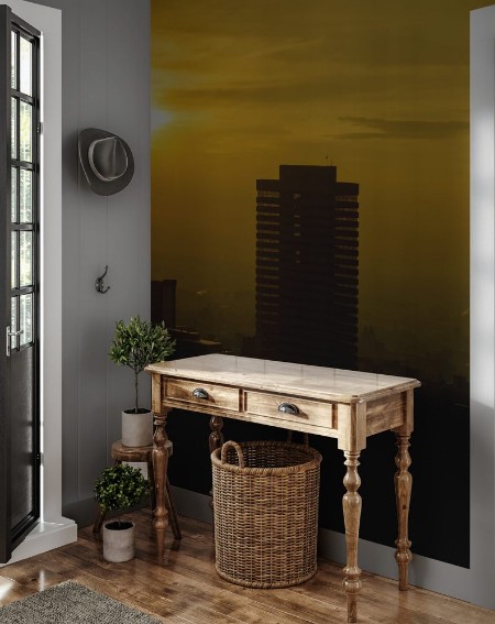 Afbeeldingen van Bogota Cityscape Sunset