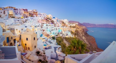 Picture of Cityscape of Santorini Island