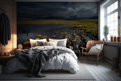 Picture of Cold tundra in the polar mountains Polar Urals Russia