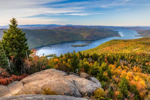 Afbeeldingen van Lake George from Black Mountain Lookout