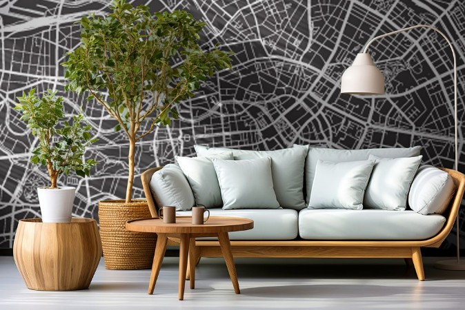 Afbeeldingen van Vector detailed map Berlin