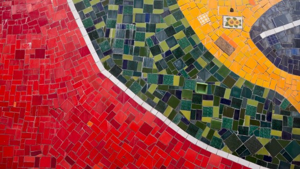 Picture of Selaron Stairs in Rio de Janeiro