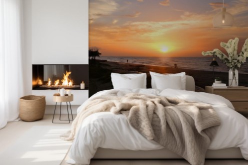 Afbeeldingen van Sunset at Corozal Honduras