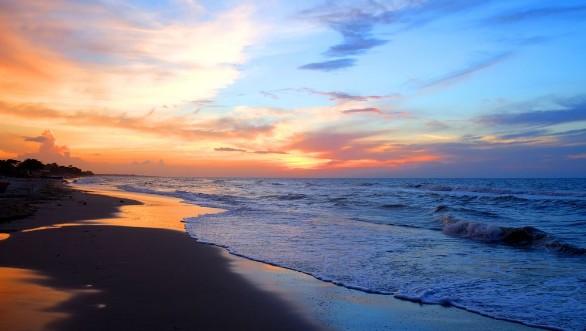 Picture of Sunset at Corozal Honduras