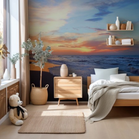 Picture of Solnedgang ved Corozal Honduras