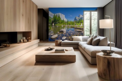 Picture of Classic view of Yosemite National Park California USA