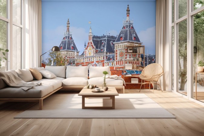 Afbeeldingen van The art museum Rijksmuseum in Amsterdam Netherlands