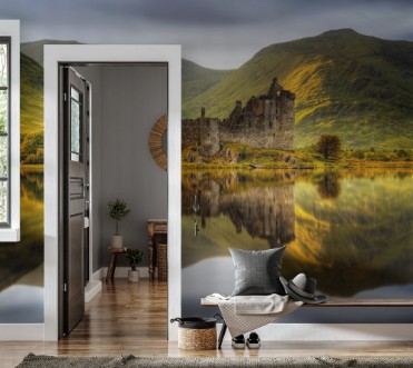 Afbeeldingen van Kilchurn sunset