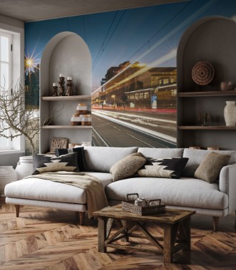 Picture of Evening Glow around Prenzlauer Berg - Berlin