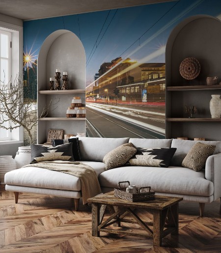 Afbeeldingen van Evening Glow around Prenzlauer Berg - Berlin