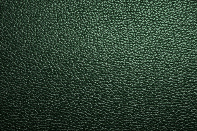 Picture of Green leather texture or leather background Leather sheet for making leather bag leather jacket furniture and other Abstract leather pattern for design with copy space for text or image