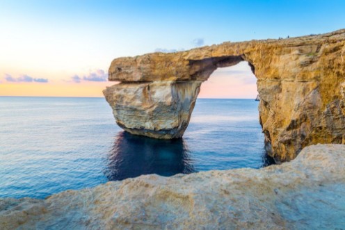 Picture of Beautiful View of Azure Window Gozo Malta using for Nature Horizontal Wallpaper Free Space for Text