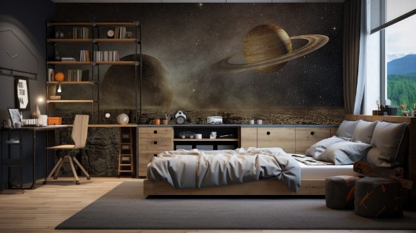 Picture of Saturn in the Sky