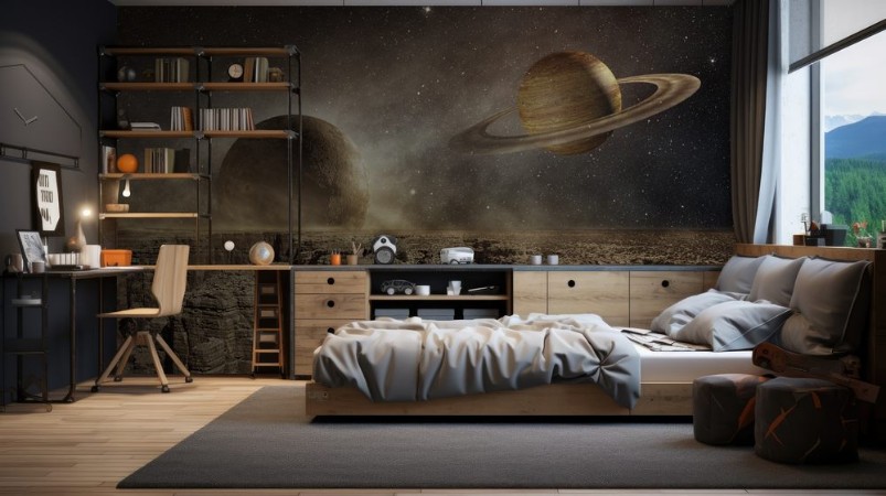 Picture of Saturnus på himlen