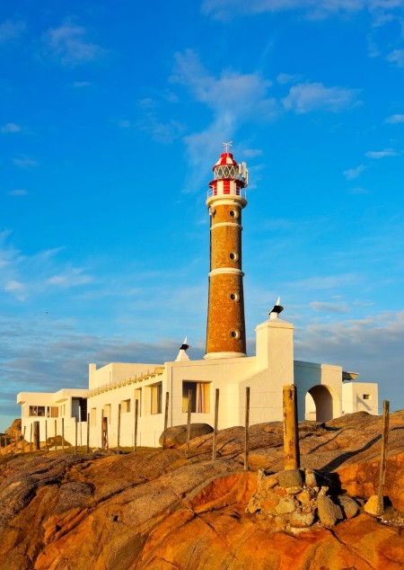 Bild på Uruguay Rocha Department View of the lighthouse in Cabo Polonio