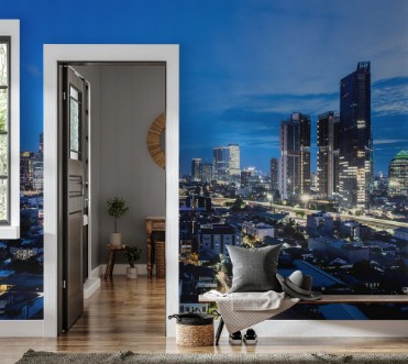 Afbeeldingen van The nights of Jakarta Indonesia capital city