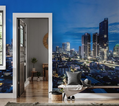 Bild på The nights of Jakarta Indonesia capital city