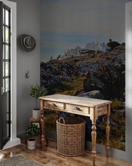 Bild på Uruguay Maldonado Department Punta Ballena View of the Casapueblo hotel museum and art gallery of an artist Carlos Paez Vilaro