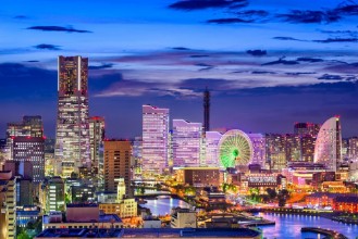 Obrazek Yokohama Japan Skyline