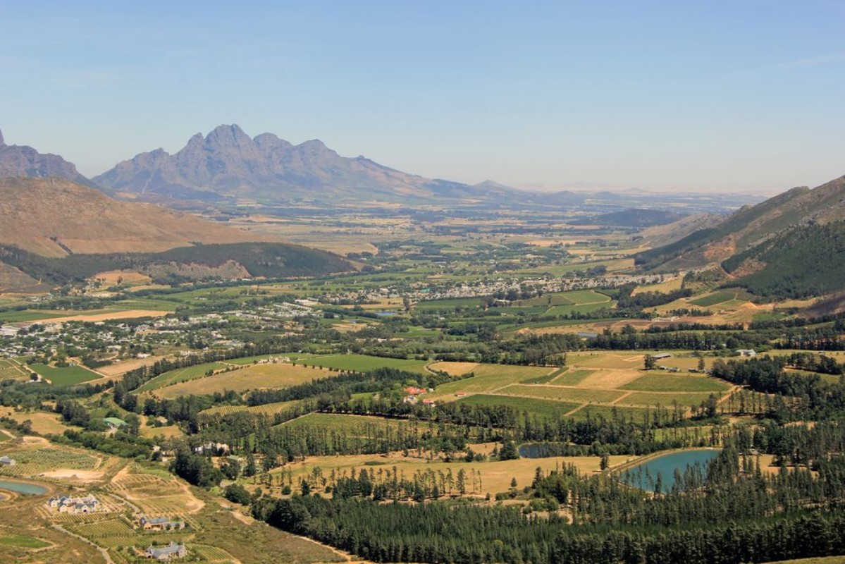 Image de Weinregion bei Franschhoek Sdafrika