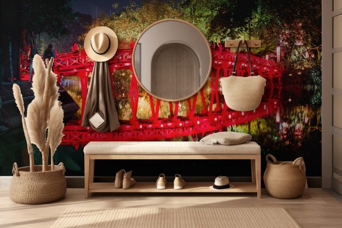 Afbeeldingen van Hoan Kiem lake in Hanoi