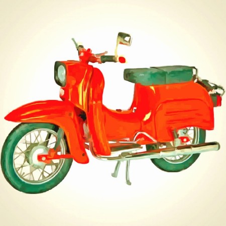 Afbeeldingen van Simson Schwalbe KR - DDR Moped KR50