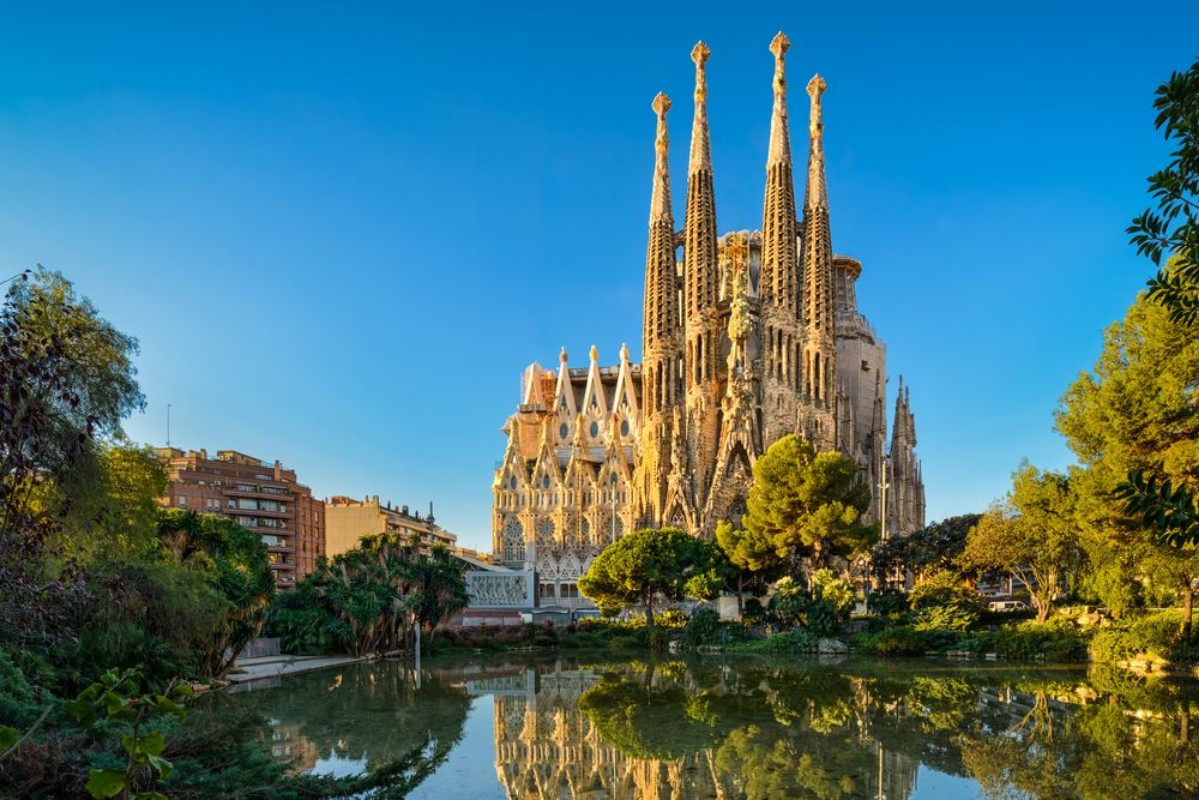 Image de Sagrada Familia in Barcelona Spain