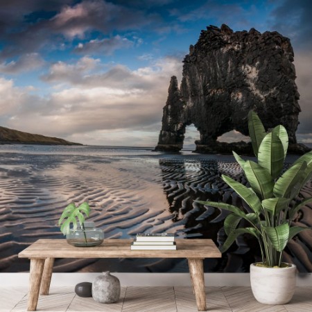 Picture of Hvitserkur beach the troll story Iceland