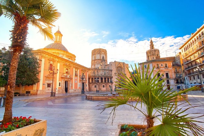 Obrázek Valencia Spain Virgin Square