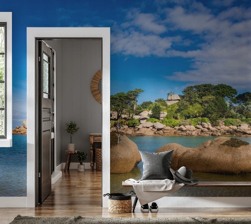 Image de Rosa Granitkste in der Bretagne bei Ploumanach Frankreich