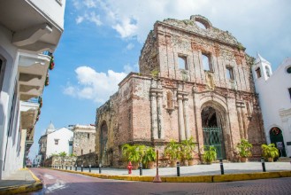 Picture of Old Panama Church 