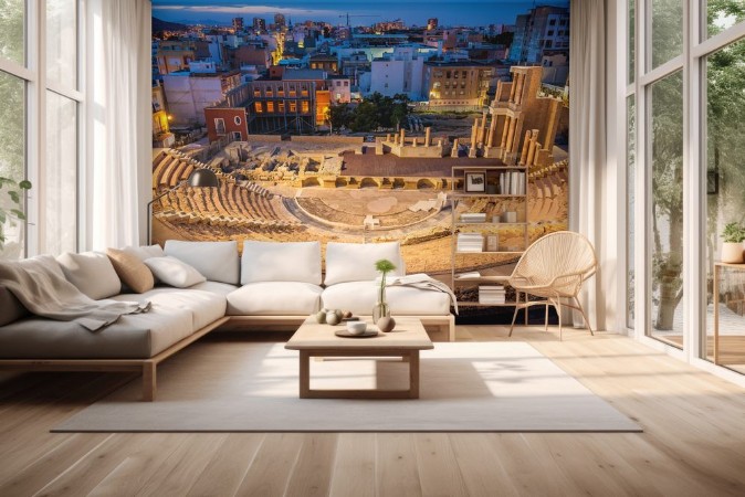 Kép The Roman Theatre in Cartagena Spain