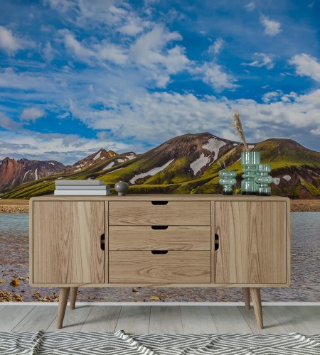 Picture of Cold streams among yellow tundra