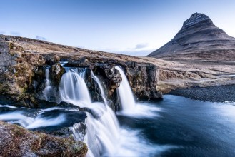 Afbeeldingen van Kirkjufell am Morgen