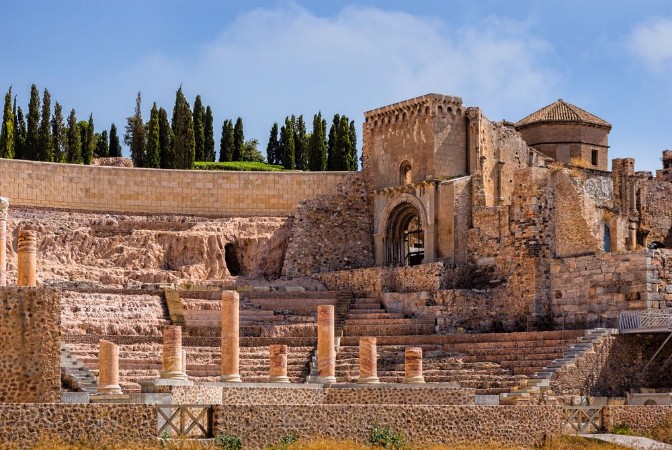 Afbeeldingen van Roman Amphitheater at Cartagena