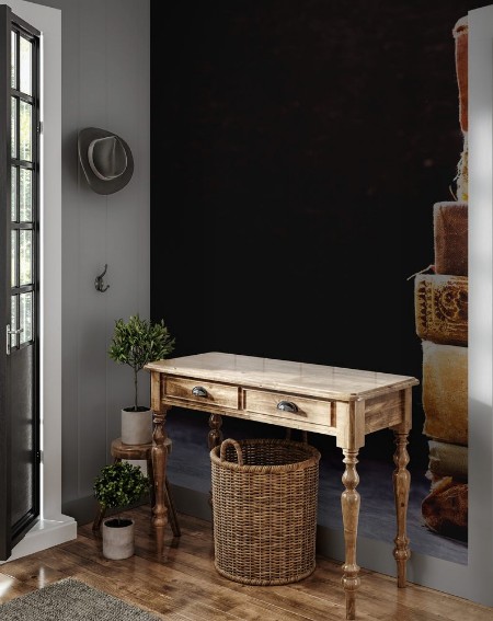 Afbeeldingen van Various old books on a shelf