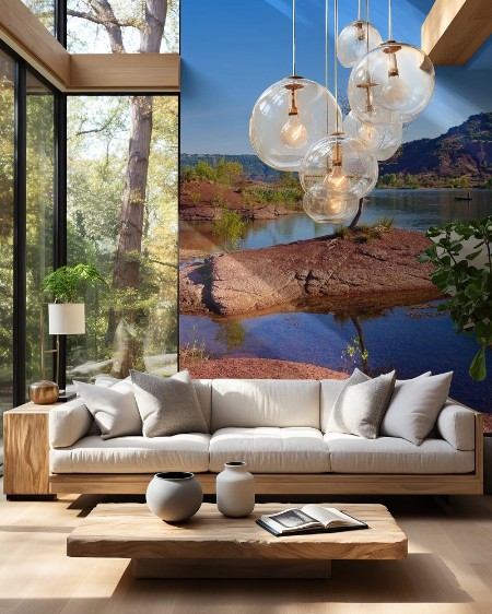 Picture of Lac du Salagou in Frankreich -  Lac du Salagou in France