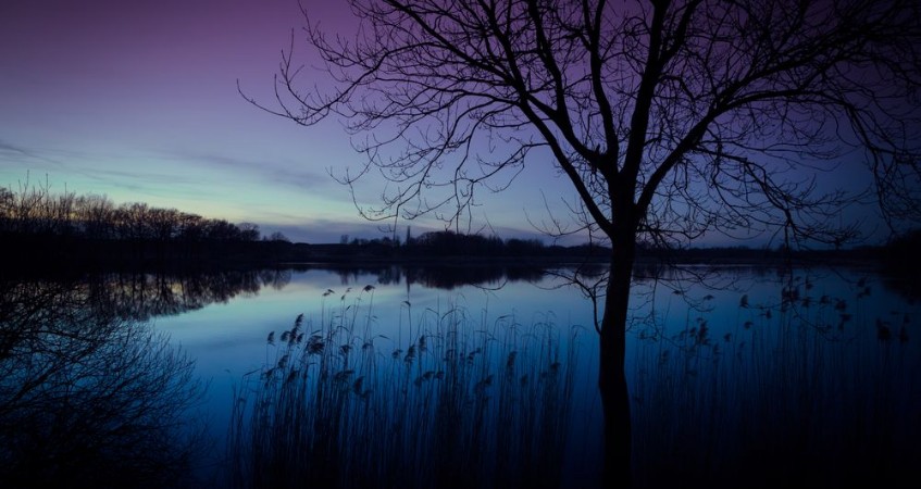 Picture of Abend am see