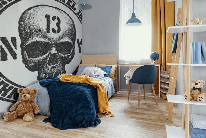 Image de Black and white skull