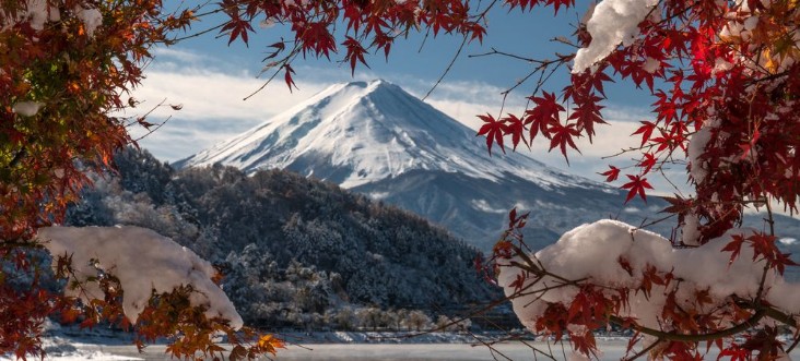 Poza cu Mount Fuji Japan