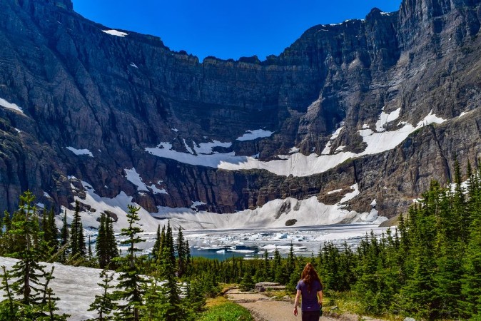 Picture of Iceberg Lake in Glacier Park Views