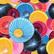 Bild von Abstract graphic pattern