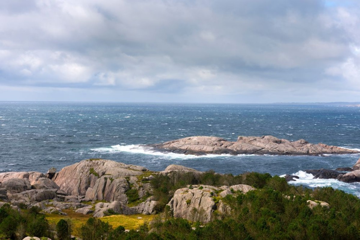 Picture of Overview in Egersund Fyr in Norway 