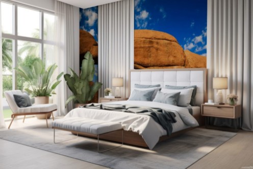 Afbeeldingen van Group of bald granite peaks - Spitzkoppe Damaraland Namibia